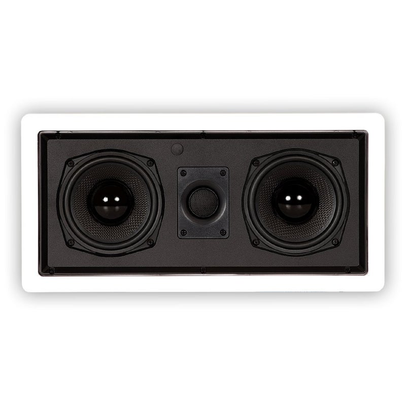 Theater Solutions TSLCR5 Flush Mount Center Speaker Dual Woofer in Wall - Image 2